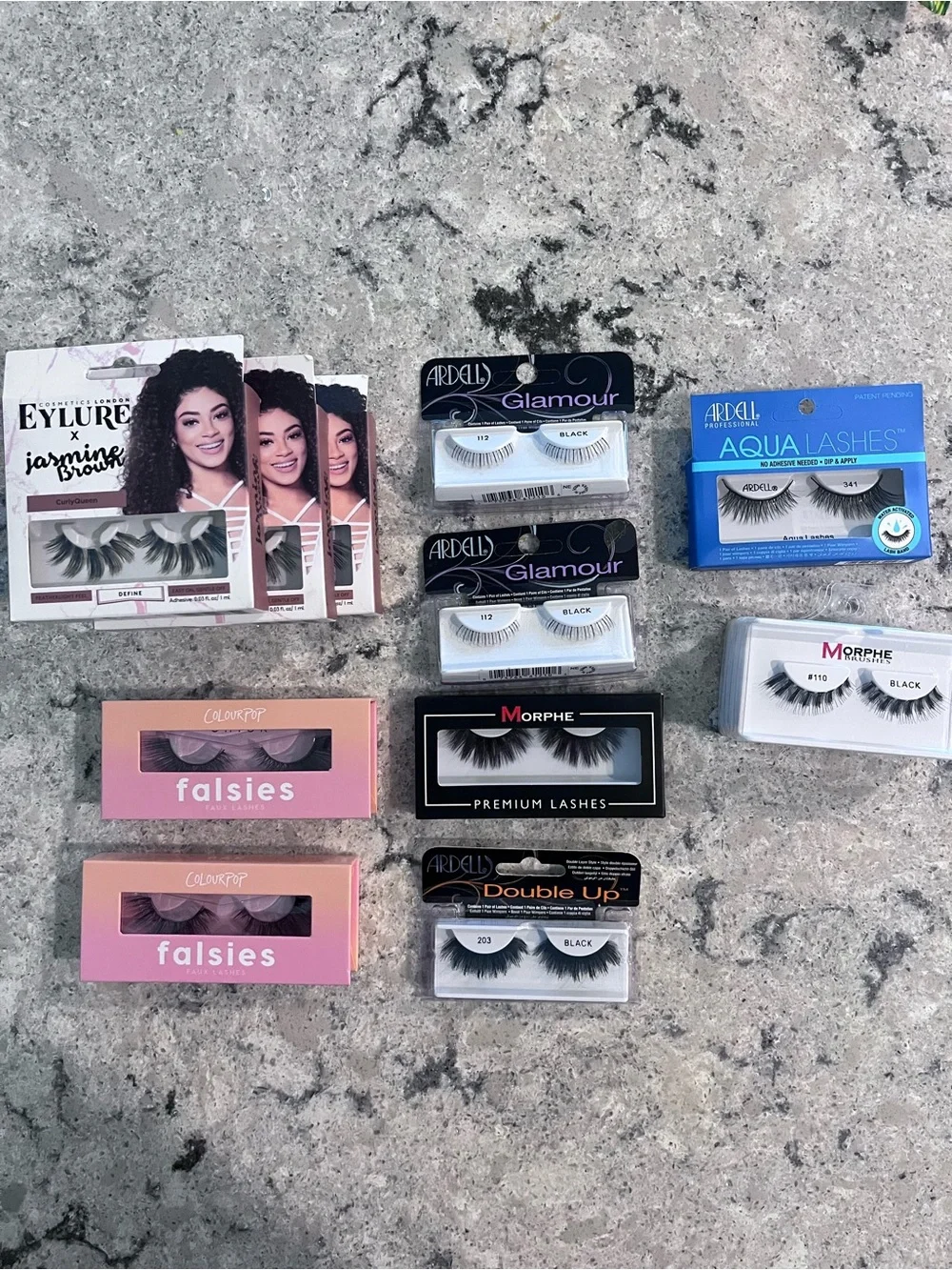 14 sets of Assorted False Lashes - Assorted Styles
